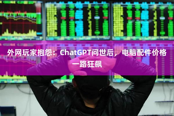外网玩家抱怨：ChatGPT问世后，电脑配件价格一路狂飙