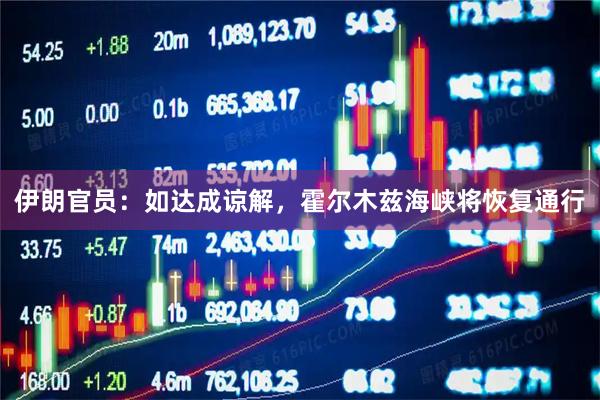 伊朗官员：如达成谅解，霍尔木兹海峡将恢复通行