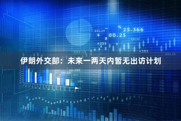 伊朗外交部：未来一两天内暂无出访计划